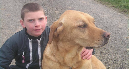 Le début de l'histoire : Jordan et son chien Oscar