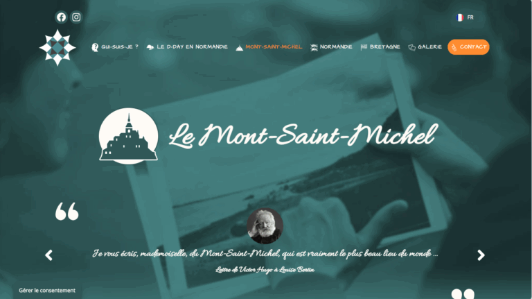 Page type - Site Cardinale tours