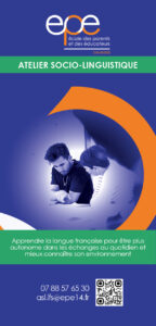 Flyer atelier socio-linguistique