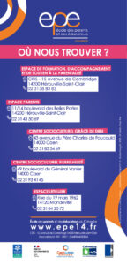 Flyer consultation parentale verso